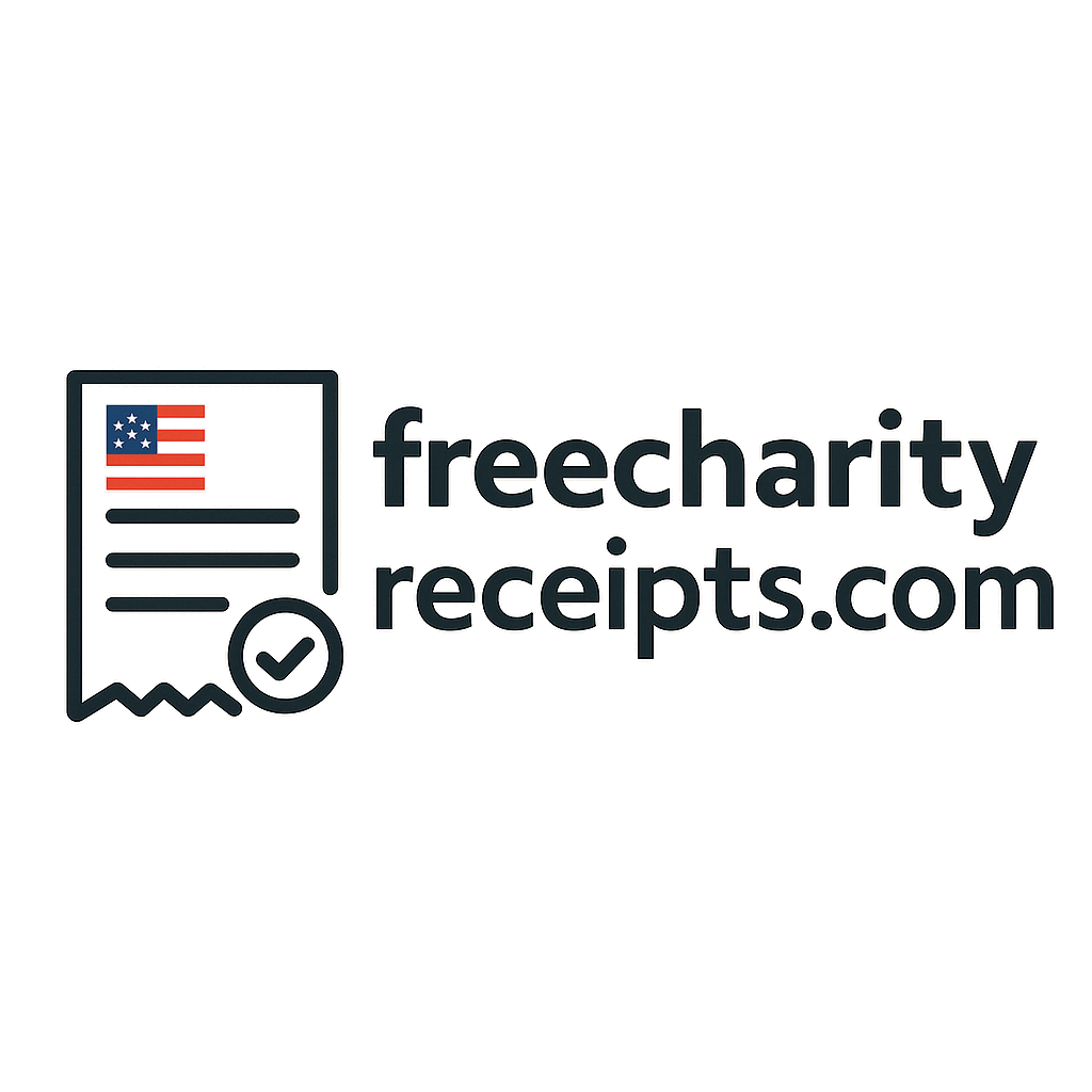 Free Charity Receipts